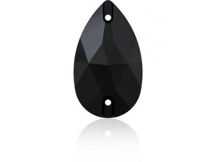 Swarovski DROP 3230 - 12x7mm  Jet