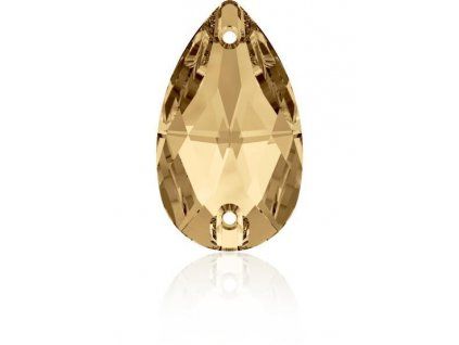 Swarovski DROP 3230 - 12x7mm  Golden Shadow