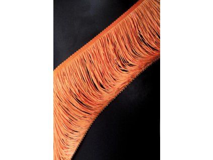 Třásně neelastické FLUORESCENT ORANGE délka 15 cm