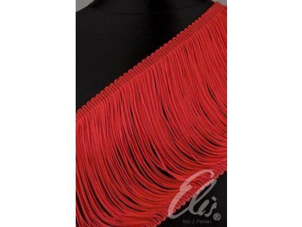 Třásně neelastické FLAMERED délka 30 cm