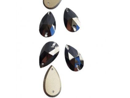 Elis DROP - 17x28mm  Jet Hematite