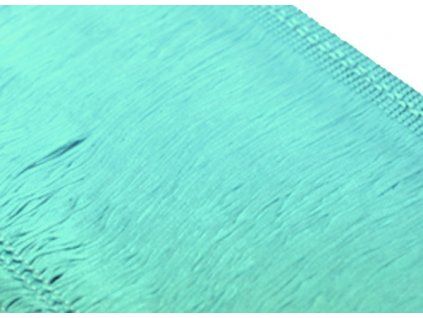 Třásně neelastické PALE TURQUOISE délka 15 cm