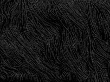 Třásně elastické BLACK délka 10 cm