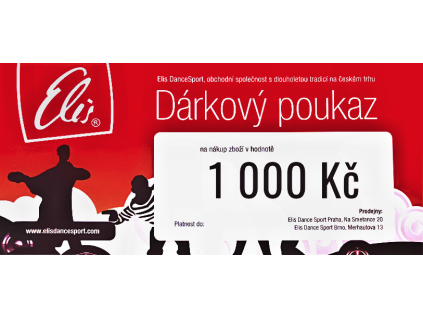 Dárkový poukaz 1000