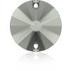 Swarovski RIVOLI 3200 - 10mm  Black Diamond