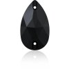 Swarovski DROP 3230 - 12x7mm  Jet