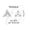 Swarovski TRIANGLE 3270 - 16mm  Crystal AB