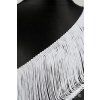 Třásně neelastické WHITE délka 30 cm