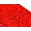 Třásně neelastické FLAMENCO RED délka 30 cm
