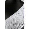 Třásně elastické WHITE délka 15 cm